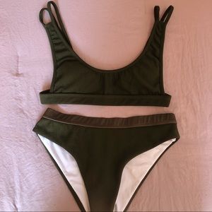 SOLD❗️Army Green Bikini Set